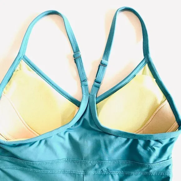 Athleta sport dress Women's Extra Small aqua teal stretch sport athleisure - Picture 7 of 10